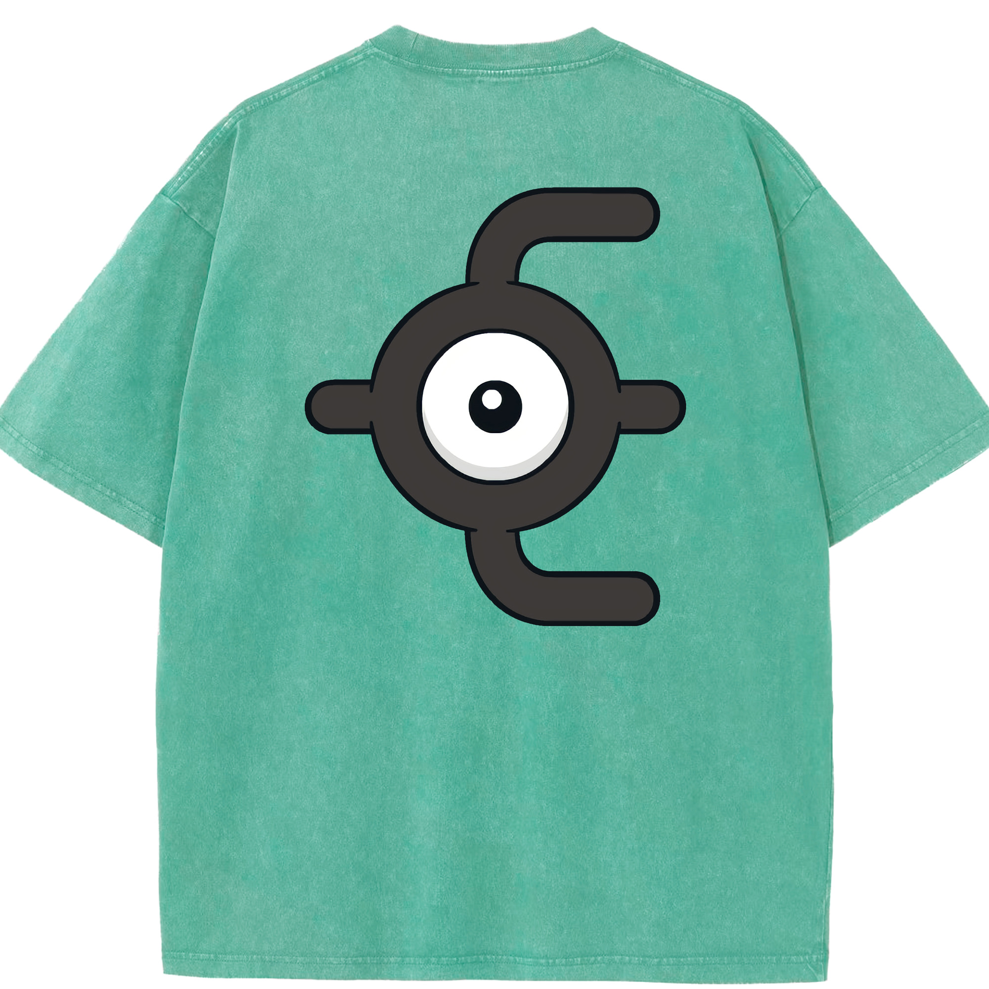 （画像用） ポケットモンスター Pokémon 綿100% ヴィンテージ風 半袖Tシャツ（背面プリント）